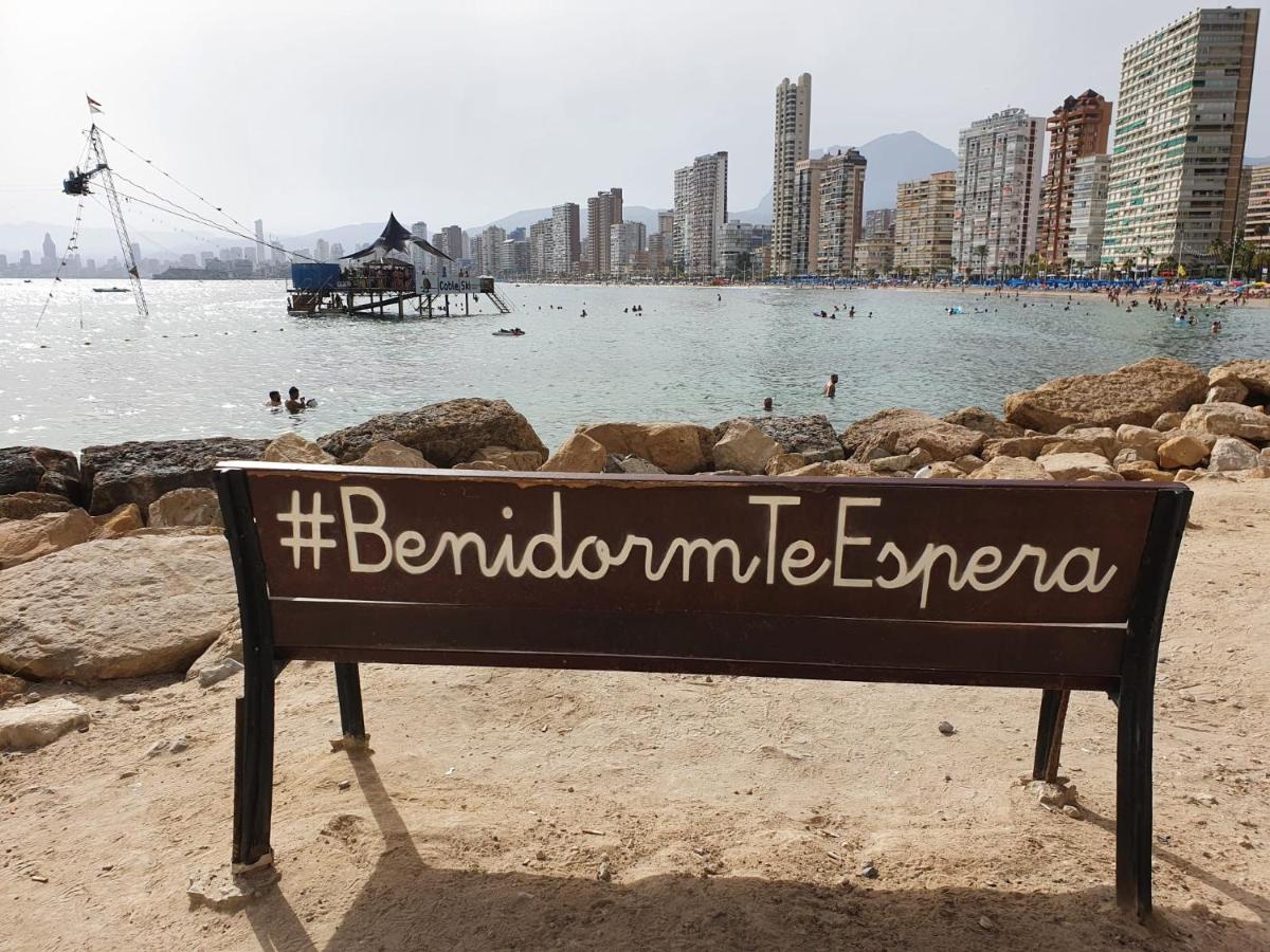 Las Damas - 23 B, Primera Linea, Playa Levante Benidorm Kültér fotó