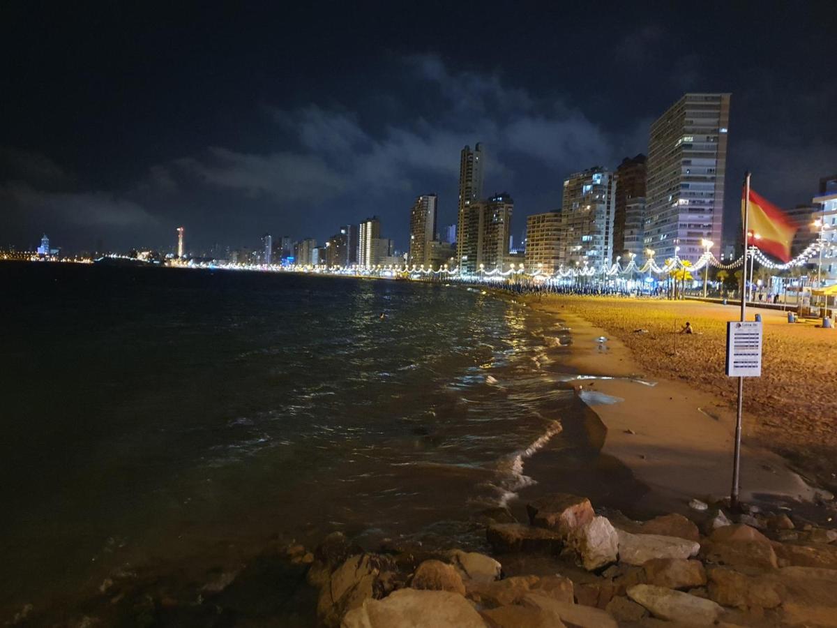 Las Damas - 23 B, Primera Linea, Playa Levante Benidorm Kültér fotó