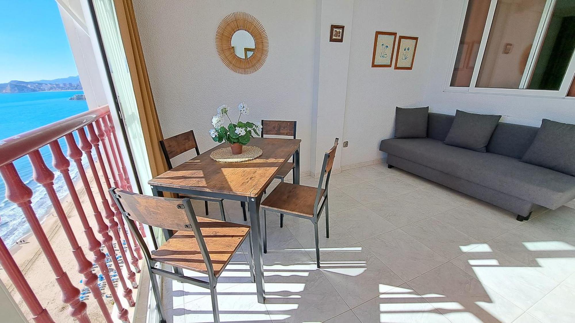 Las Damas - 23 B, Primera Linea, Playa Levante Benidorm Kültér fotó