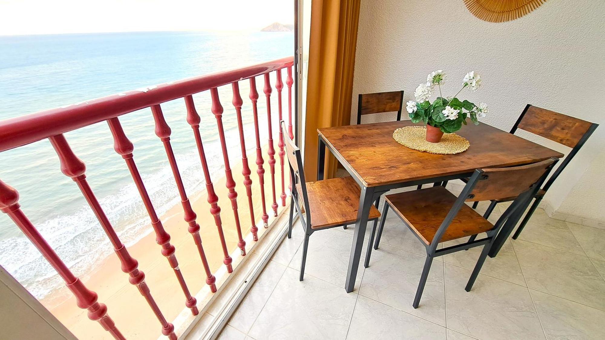 Las Damas - 23 B, Primera Linea, Playa Levante Benidorm Kültér fotó